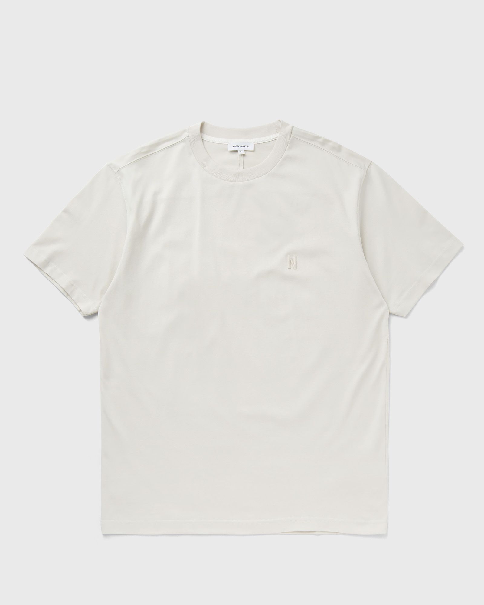 Norse Projects Johannes Organic N Logo T-shirt men Shortsleeves white in Größe:M von Norse Projects