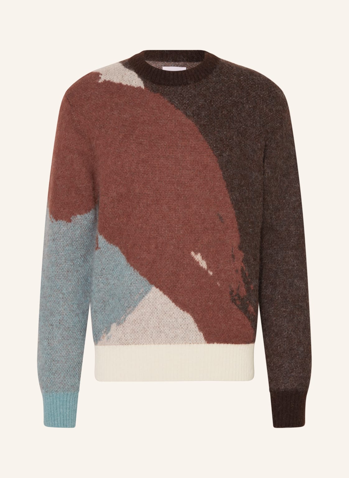 Norse Projects Pullover Arlid Mit Alpaka Und Mohair braun von Norse Projects