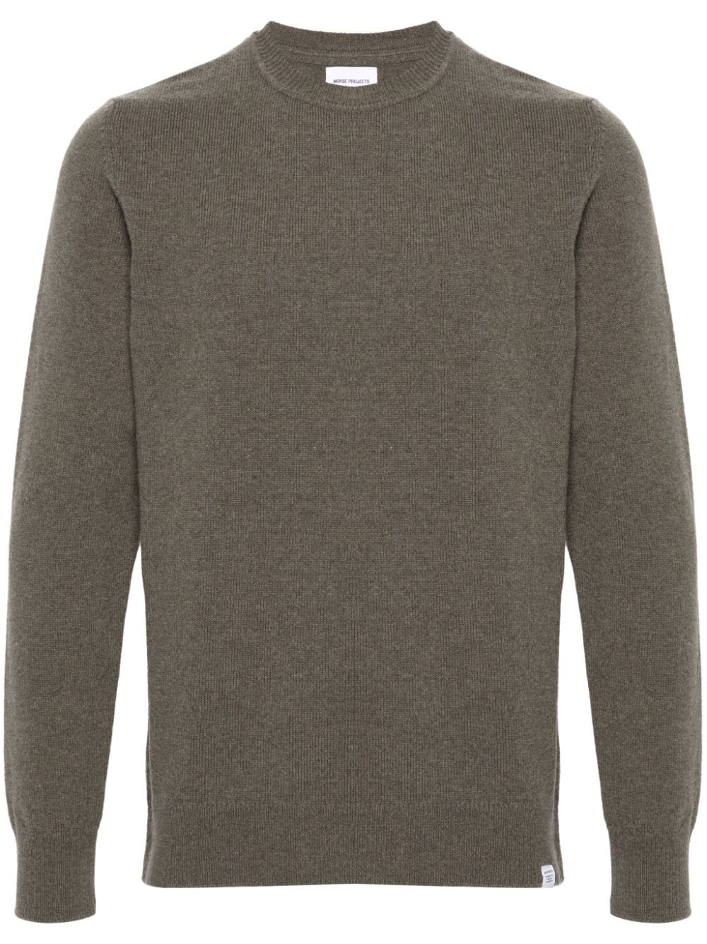 Norse Projects Sigfred Pullover aus Merinowolle - Grün von Norse Projects