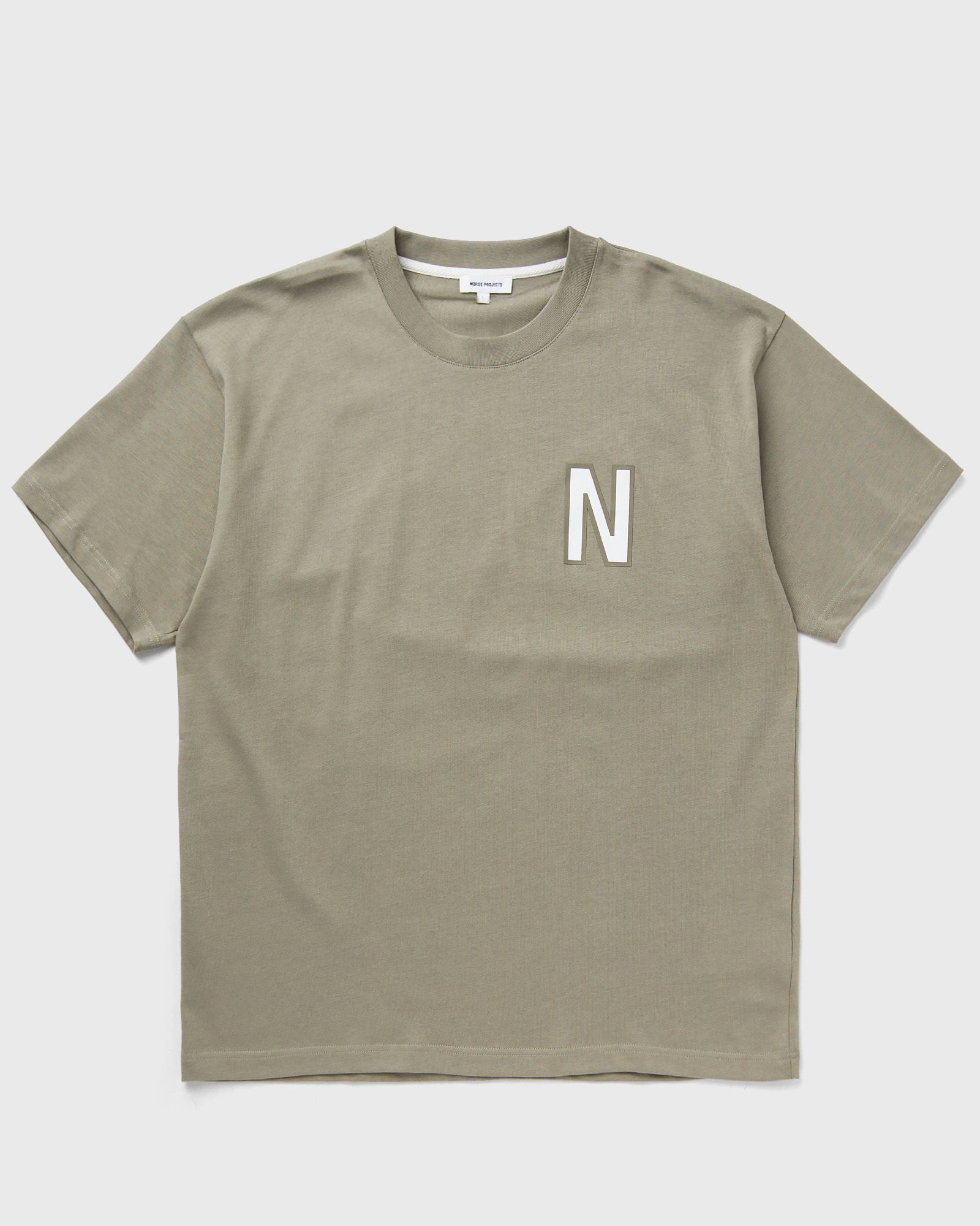 Norse Projects Simon Loose Organic Heavy Jersey Large N T-Shirt men Shortsleeves grey in Größe:L von Norse Projects