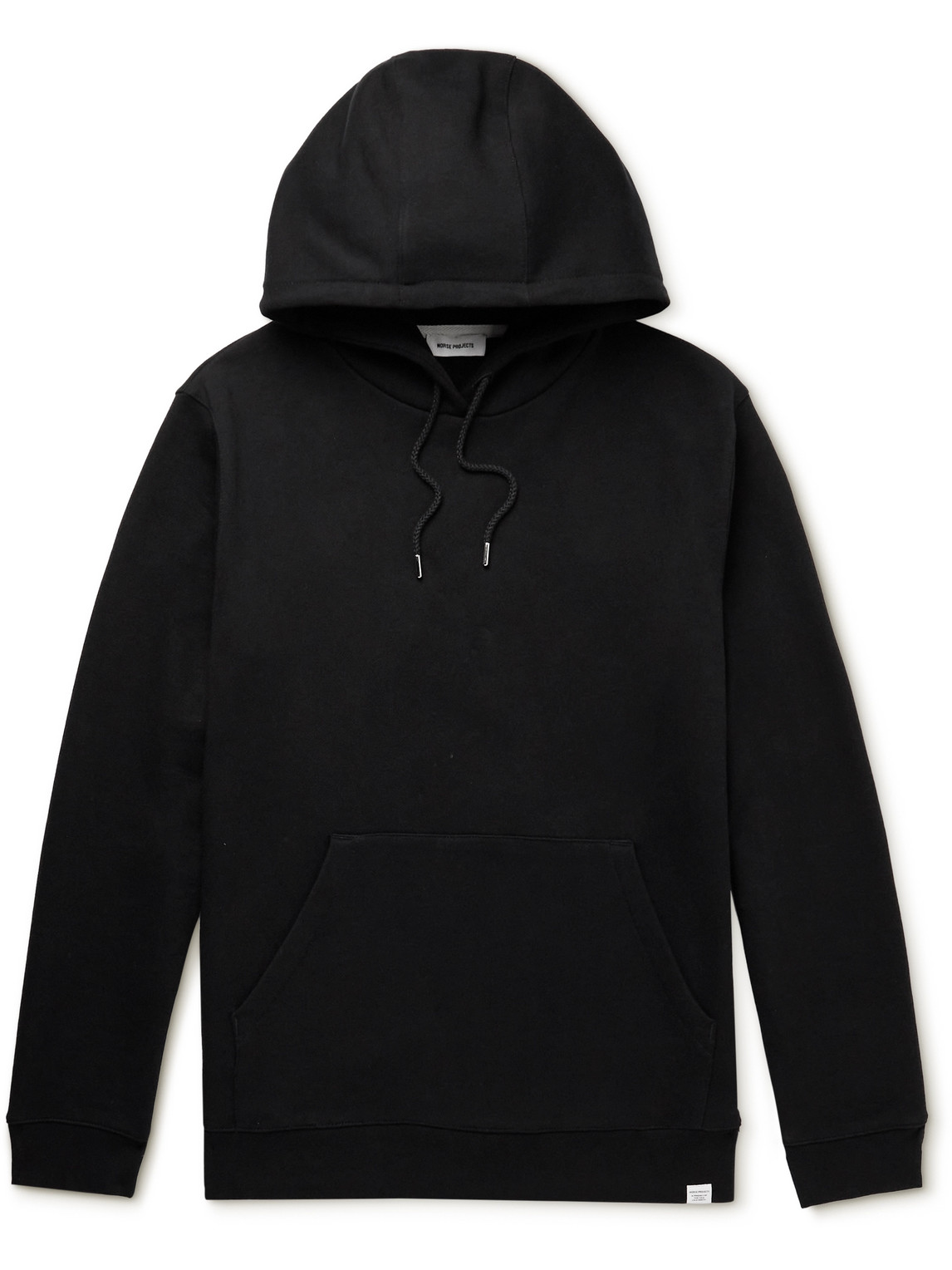 Norse Projects - Vagn Cotton-Jersey Hoodie - Men - Black - XS von Norse Projects