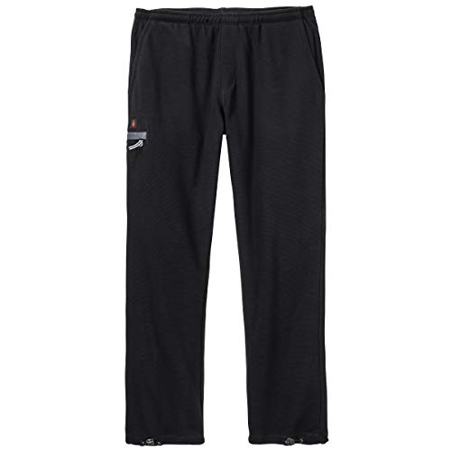 North 56°4 gerippte Jogginghose schwarz Übergröße, Größe:4XL von North 56*4