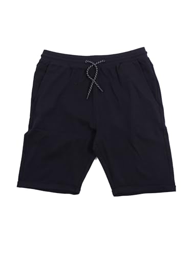Sweat Shorts von North Latitude in großen Größen, Schwarz, Größe:6XL von North 56*4