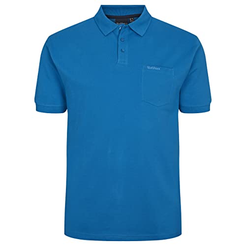 North 56-4 Herren 99011 Poloshirt, Blau (Cobolt Blue 0570), XXX-Large (Herstellergröße: US-2XL) von North 56-4