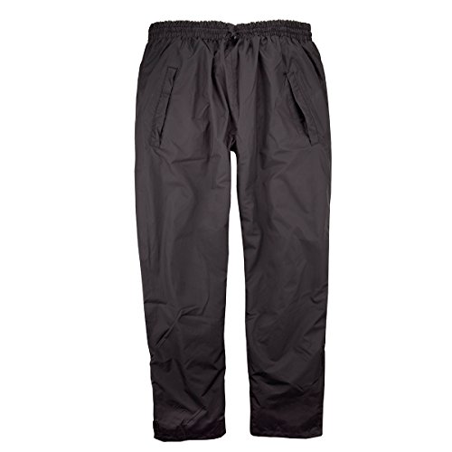 North 56°4 by Allsize Übergröße Schwarze Regenhose, Größe:6XL von North 56°4