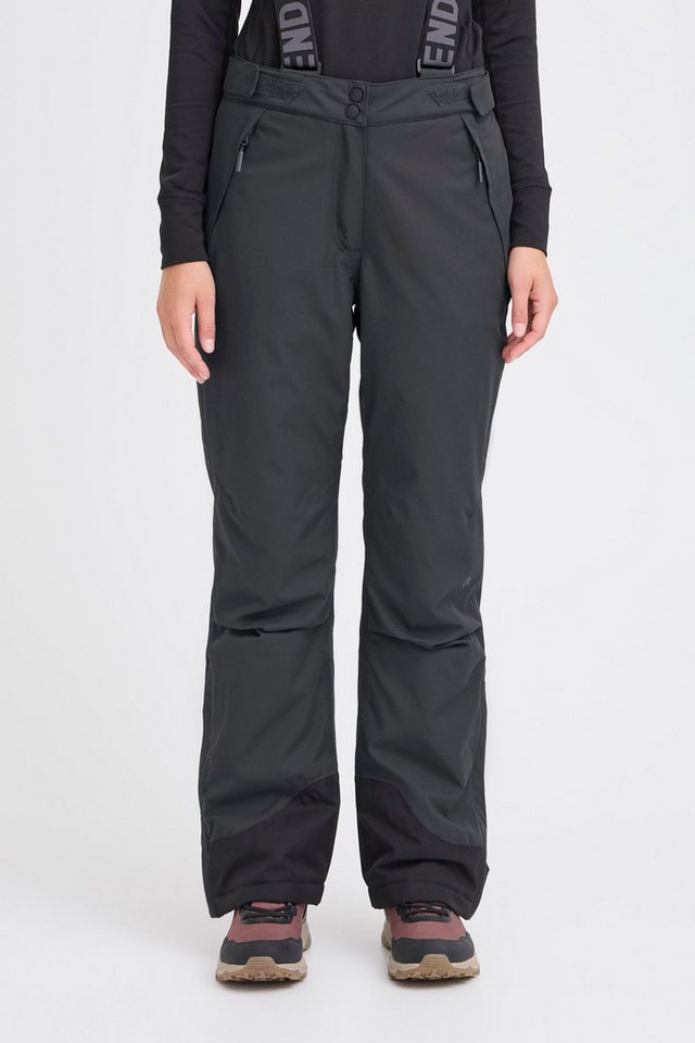 North Bend Skihose NBHildi W 213717MMM W-PRO 10.000 mit wasserdichter Beschichtung Skihose mit Träger von North Bend