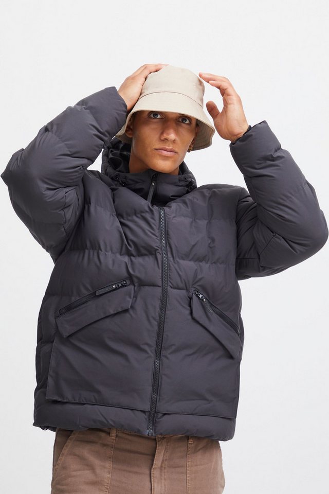 North Bend Steppjacke NBPeter M Wärmende Steppweste mit verschließbarer Kängurutasche von North Bend