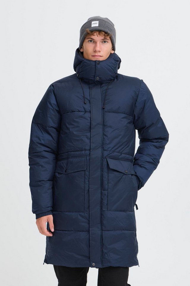 North Bend Steppmantel NBAmaro M Puffer Jacket Modischer Steppmantel mit seitlichen Reißverschlüssen und Kinnschutz von North Bend