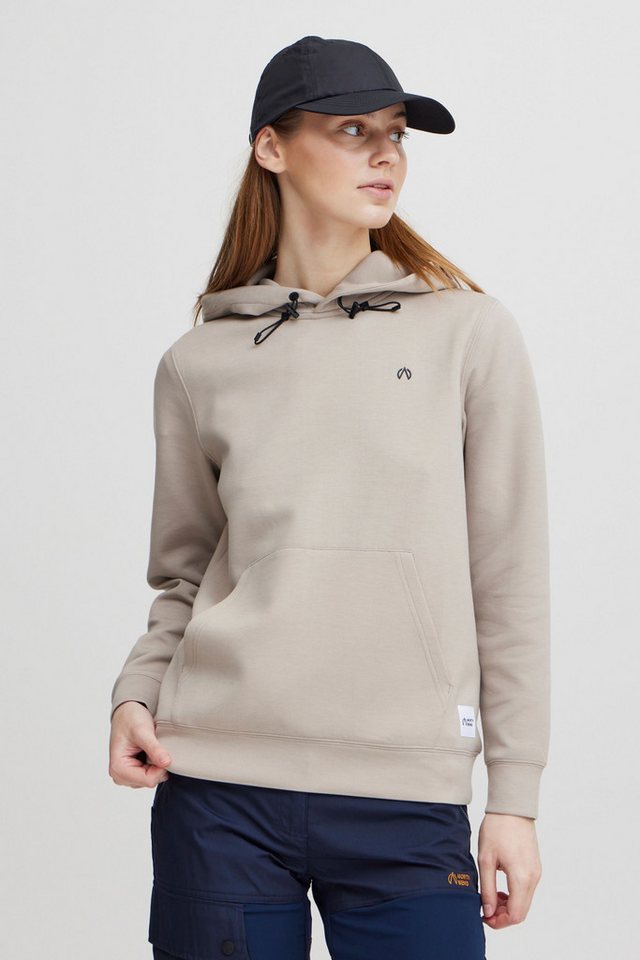 North Bend Sweatshirt NBTamina W Technical Hoody sportlicher Sweathoodie mit Kängurutasche von North Bend