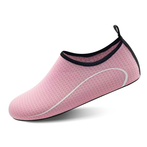 North Bund Herren Wasserschuhe Damen Atmungsaktiv Badeschuhe Aquaschuhe Schwimmschuhe Schnell Trocknend Strandschuhe Barfußschuhe Surfschuhe für Surfen Pool von North Bund