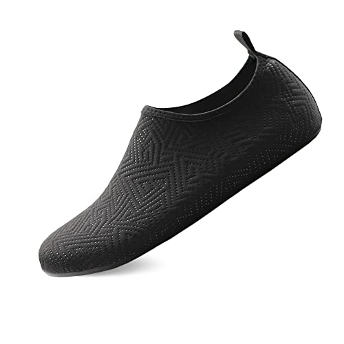 North Bund Herren Wasserschuhe Damen Atmungsaktiv Badeschuhe Aquaschuhe Schwimmschuhe Schnell Trocknend Strandschuhe Barfußschuhe Surfschuhe für Surfen Schwimmen Pool von North Bund