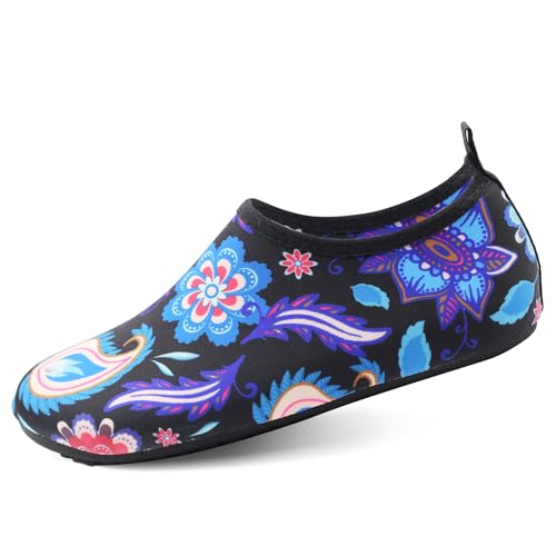 North Bund Herren Wasserschuhe Damen Badeschuhe Aquaschuhe Schnell Trocknend Slip on Schwimmschuhe Leicht Strandschuhe Barfußschuhe Surfschuhe für Yoga Strand von North Bund