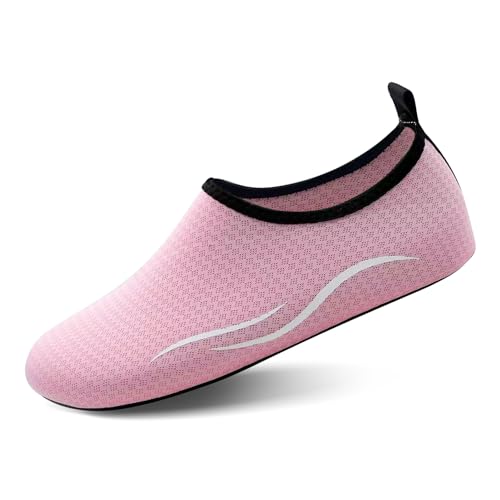 North Bund Herren Wasserschuhe Damen Atmungsaktiv Badeschuhe Aquaschuhe Schwimmschuhe Schnell Trocknend Strandschuhe Barfußschuhe Surfschuhe für Surfen Pool von North Bund