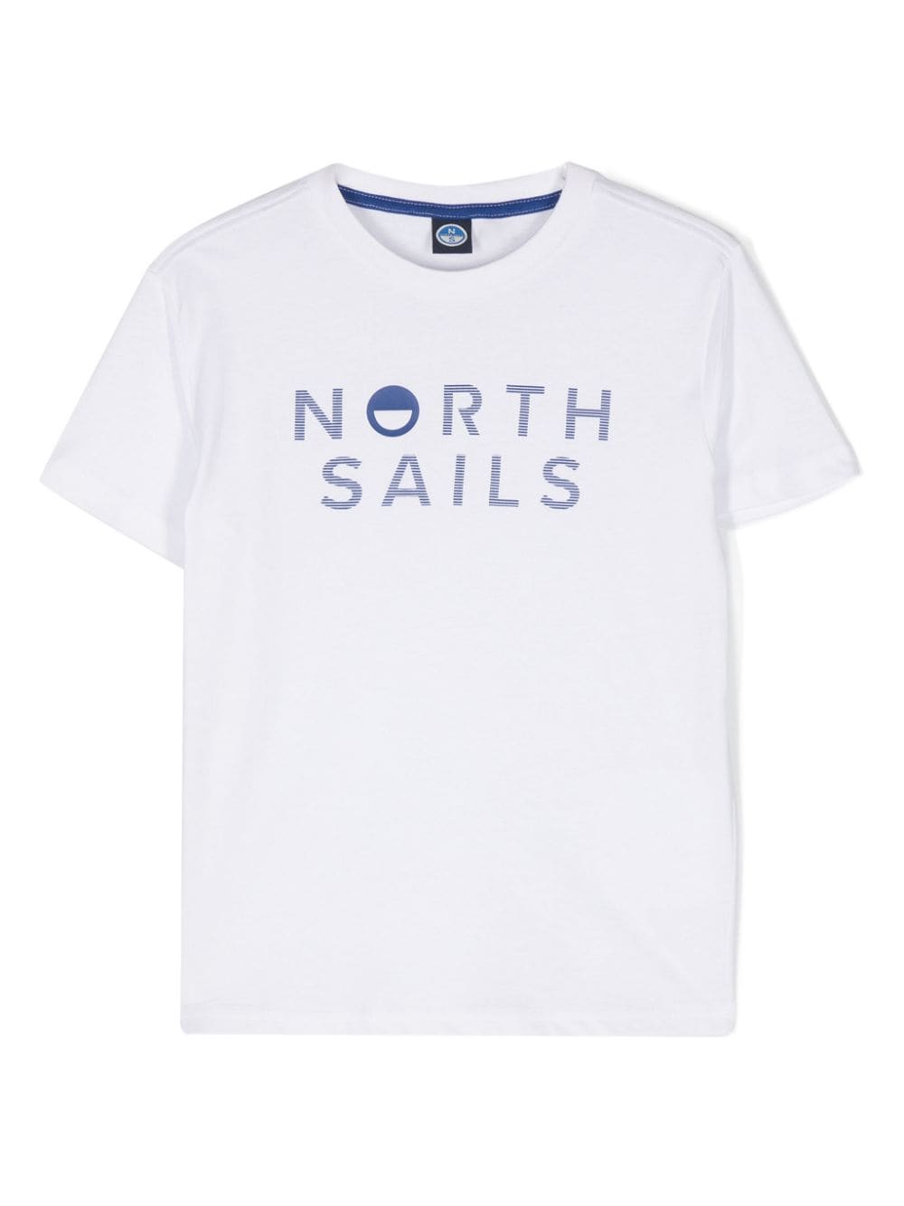 North Sails Kids Sweatshirt mit Logo-Stempel - Weiß von North Sails Kids