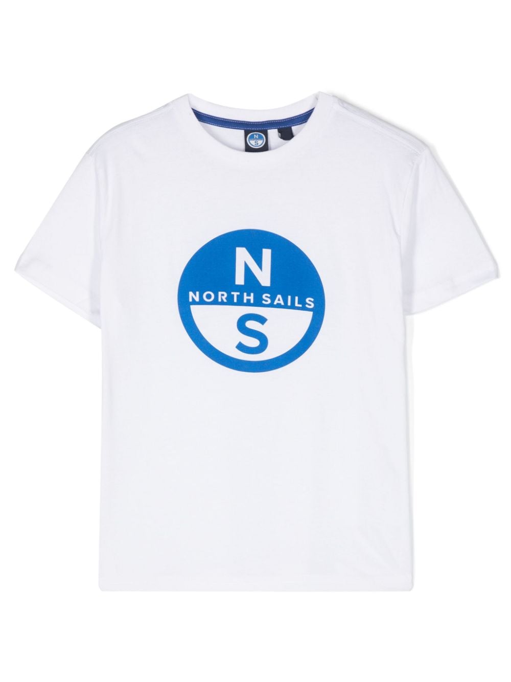 North Sails Kids T-Shirt mit Logo-Print - Weiß von North Sails Kids