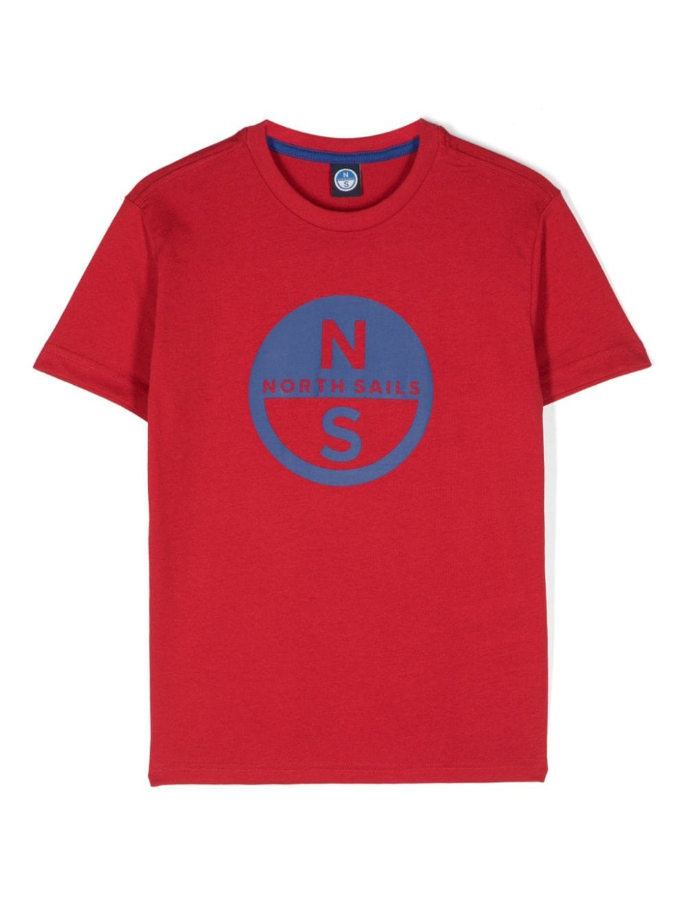 North Sails Kids T-Shirt mit Logo-Print - Rot von North Sails Kids