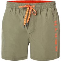 NORTH SAILS Herren Badeshorts grün Baumwoll-Mix unifarben von North Sails