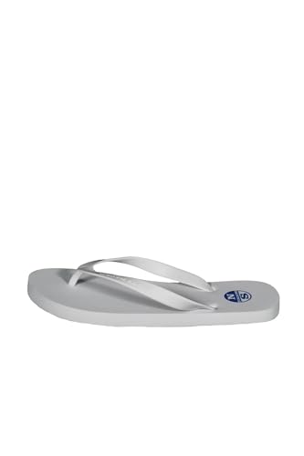 NORTH SAILS GOBEYONPLASTIC Flip Flops Meer oder Schwimmbad mit Logo Artikel 651255 FLIP FLOP, 0101 Weiß, 45/46 EU von NORTH SAILS