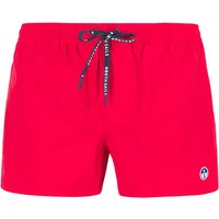 NORTH SAILS Herren Badeshorts rot unifarben von North Sails