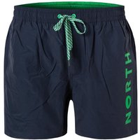 NORTH SAILS Herren Badeshorts blau Baumwoll-Mix unifarben von North Sails