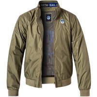 NORTH SAILS Herren Blouson grün Mikrofaser unifarben von North Sails