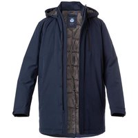 NORTH SAILS Herren Jacke blau Mikrofaser unifarben von North Sails