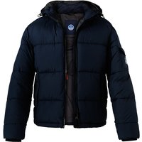 NORTH SAILS Herren Steppjacke blau Mikrofaser unifarben von North Sails