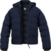 NORTH SAILS Herren Steppjacke blau Mikrofaser unifarben von North Sails