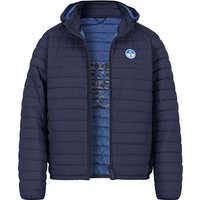 NORTH SAILS Herren Steppjacke blau Mikrofaser unifarben von North Sails