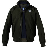 NORTH SAILS Herren Blouson grün Mikrofaser unifarben von North Sails