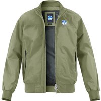 NORTH SAILS Herren Blouson grün Mikrofaser unifarben von North Sails