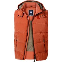 NORTH SAILS Herren Steppweste orange Mikrofaser unifarben von North Sails