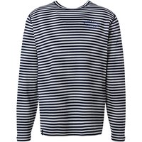 NORTH SAILS Herren Longsleeve blau Baumwolle gestreift von North Sails