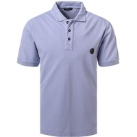 NORTH SAILS Herren Polo-Shirt lila Baumwoll-Piqué von North Sails