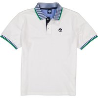 NORTH SAILS Herren Polo-Shirt weiß Baumwoll-Piqué von North Sails
