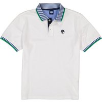 NORTH SAILS Herren Polo-Shirts Weiß Baumwoll-Piqué von North Sails