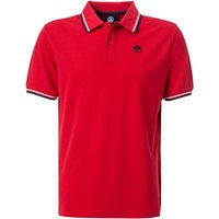 NORTH SAILS Herren Polo-Shirts rot Baumwoll-Piqué von North Sails