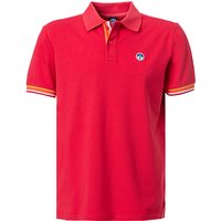 NORTH SAILS Herren Polo-Shirt rot von North Sails