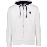 NORTH SAILS Herren Sweatjacke blau Baumwolle unifarben von North Sails
