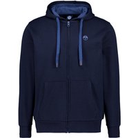 NORTH SAILS Herren Sweatjacke blau Baumwolle unifarben von North Sails