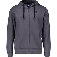 NORTH SAILS Herren Sweatjacke grau unifarben von North Sails