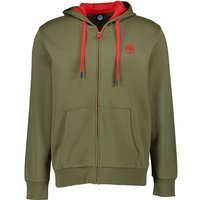 NORTH SAILS Herren Sweatjacke grün Baumwolle unifarben von North Sails