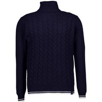 NORTH SAILS Herren Rollkragenpullover blau Wolle unifarben von North Sails