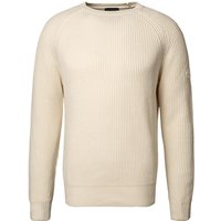 NORTH SAILS Herren Pullover weiß Baumwolle unifarben von North Sails