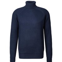 NORTH SAILS Herren Rollkragenpullover blau Baumwolle unifarben von North Sails