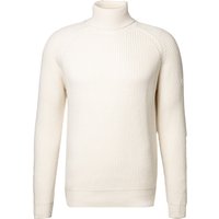 NORTH SAILS Herren Rollkragenpullover weiß Baumwolle unifarben von North Sails