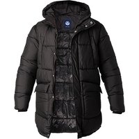 NORTH SAILS Herren Steppjacke schwarz Mikrofaser unifarben von North Sails