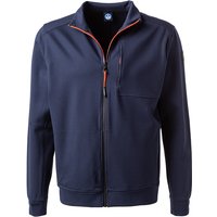 NORTH SAILS Herren Sweatjacke blau Mikrofaser unifarben von North Sails