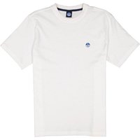 NORTH SAILS Herren T-Shirt weiß Baumwolle von North Sails