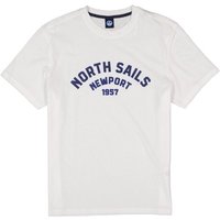 NORTH SAILS Herren T-Shirts Weiß Baumwolle von North Sails